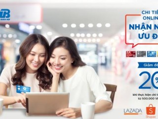 Mã giảm giá Lazada 20% cho đơn hàng MB Bank từ 500k Hết 22/9/2019