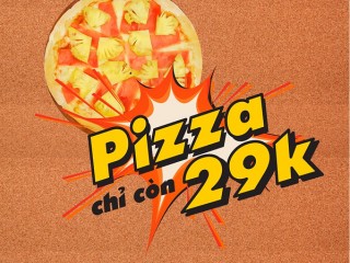 Pizza Chảo - Ưu đãi Pizza chỉ 29k mừng khai trương CS3 Lê Thanh Nghị