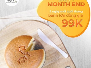 [Uncle Lu’s Cheesecake] Đồng giá bánh 99K 3 ngày cuối tháng