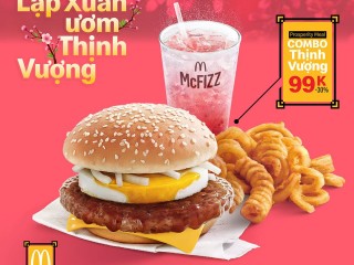 McDonald’s ưu đãi Combo Thịnh Vượng chỉ 99k