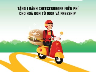 Tổng hợp khuyến mãi McDonald’s mới nhất trên ứng dụng giao hàng McDelivery