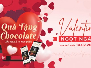 [Valentine 14.2] BHD tặng ngay chocolate khi mua 2 vé phim