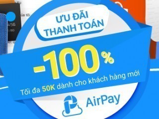 Mã hoàn tiền 20% khi nạp thẻ cào qua ví điện tử Airpay tại shopee