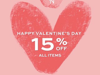 LYN giảm giá 15% toàn bộ túi ví, giày dép, kính mắt mừng Valentine