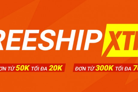 Freeship Extra Shopee gói ưu đãi mua hàng giảm tối đa 70K