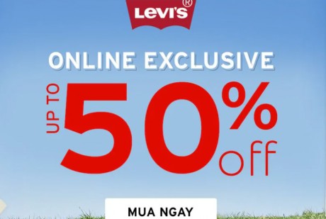 Thời trang LEVI'S giảm giá đến 50%