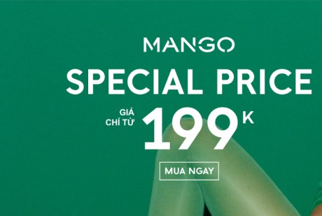 Thời trang Mango giá đặc biệt chỉ từ 199k